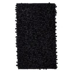 Tapis De Bain Aquanova Rocca Noir
