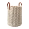 Panier De Rangement Aquanova Rudon Beige 45L