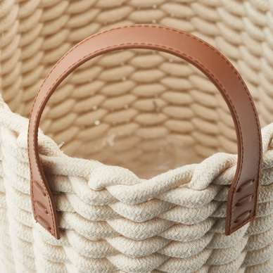 Panier De Rangement Aquanova Rudon Beige 45L 4 Panier De Rangement Aquanova Rudon Beige 45L – Image 2