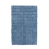 Tapis De Bain Seahorse Metro Denim -Salle De Bain Boutique SH metro badmat 60x90 denim topshot