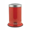 Sealskin Poubelle à Pédale Acero Rouge 3L -Salle De Bain Boutique acero red pedalbin 8717821184513