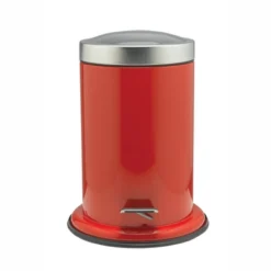 Sealskin Poubelle à Pédale Acero Rouge 3L