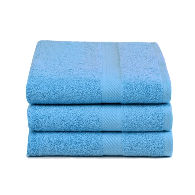 3 Serviettes De Douche Aqua (70 X 140 Cm) 3 3 Serviettes De Douche Aqua (70 X 140 Cm)