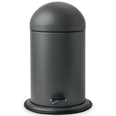 Poubelle à Pédale Aquanova Ona Gris Foncé 3 Poubelle à Pédale Aquanova Ona Gris Foncé