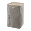 Panier à Linge Aquanova Evora Gris Clair