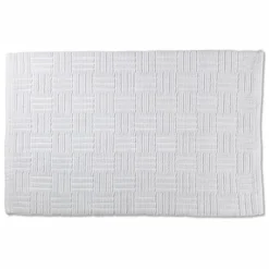 Tapis De Bain Kela Leana White