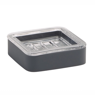 Porte-Savon Aquanova Ona Gris Foncé 3 Porte-Savon Aquanova Ona Gris Foncé