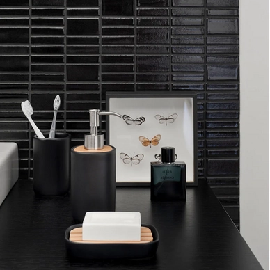 Distributeur De Savon Aquanova Oscar Noir 4 Distributeur De Savon Aquanova Oscar Noir – Image 2