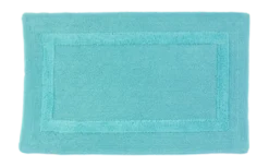 Tapis De Bain Abyss & Habidecor Reversible Turquoise