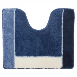 Tapis De Toilettes Sealskin Roma Bleu