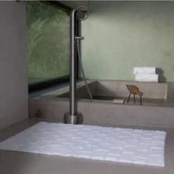 Tapis De Bain Seahorse Metro White -Salle De Bain Boutique sh metro badmat 60x90 white 3