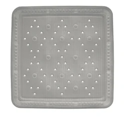 Tapis Antidérapant Kela Kreta Douche Lightgrey (55 X 55 Cm)