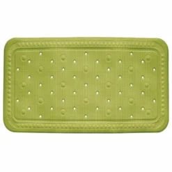Tapis Antidérapant Kela Kreta Bad Lightgreen (72 X 36 Cm)
