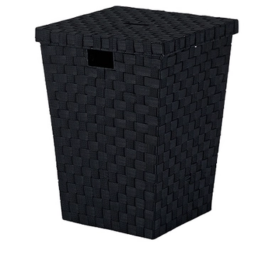 Panier à Linge Kela Alvaro Black 3 Panier à Linge Kela Alvaro Black