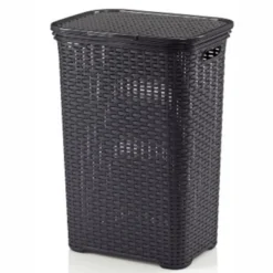 Panier à Linge Kela Brasilia Dark Grey