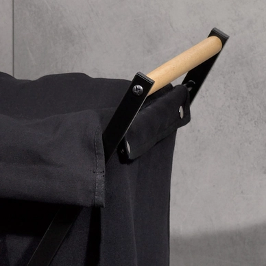 Panier à Linge Kela Oak Black 5 Panier à Linge Kela Oak Black – Image 3