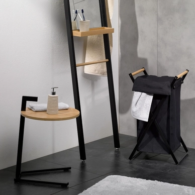 Panier à Linge Kela Oak Black 6 Panier à Linge Kela Oak Black – Image 4