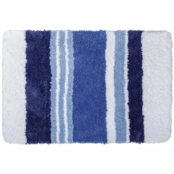 Tapis De Bain Sealskin Soffice Bleu