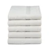 5 Serviettes Blanc Ivoire (50 X 100 Cm)