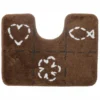 Tapis De Toilettes Sealskin Tack Marron 2 Tapis De Toilettes Sealskin Tack Marron -Salle De Bain Boutique tack brown 45x60 8717821370824