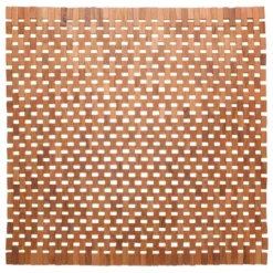 Tapis De Toilettes Sealskin Woodblock Teck (Carré)